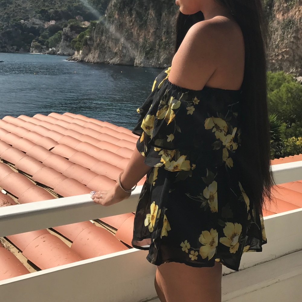 Two piece floral set